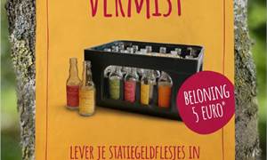 Vermist, de statiegeld kratten van Appelaere!